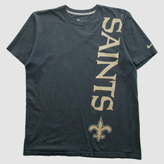 New Orleans Saints NFL 2010s T-shirt - Black T-shirts