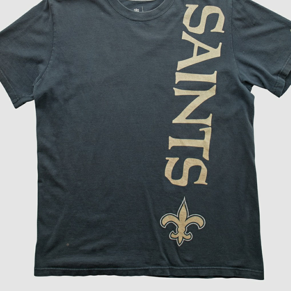 New Orleans Saints NFL 2010s T-shirt - Black T-shirts