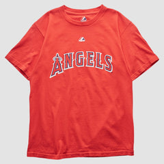 Los Angeles Angels Majestic 2000s T-shirt - Red - XVintage T-shirts