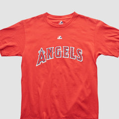 Los Angeles Angels Majestic 2000s T-shirt - Red - XVintage T-shirts