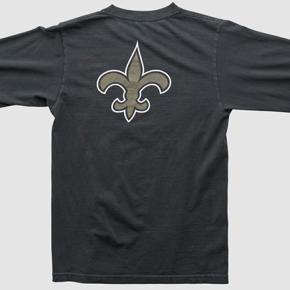New Orleans Saints Reebok 2000s Long Sleeve T-shirt - Black T-shirts