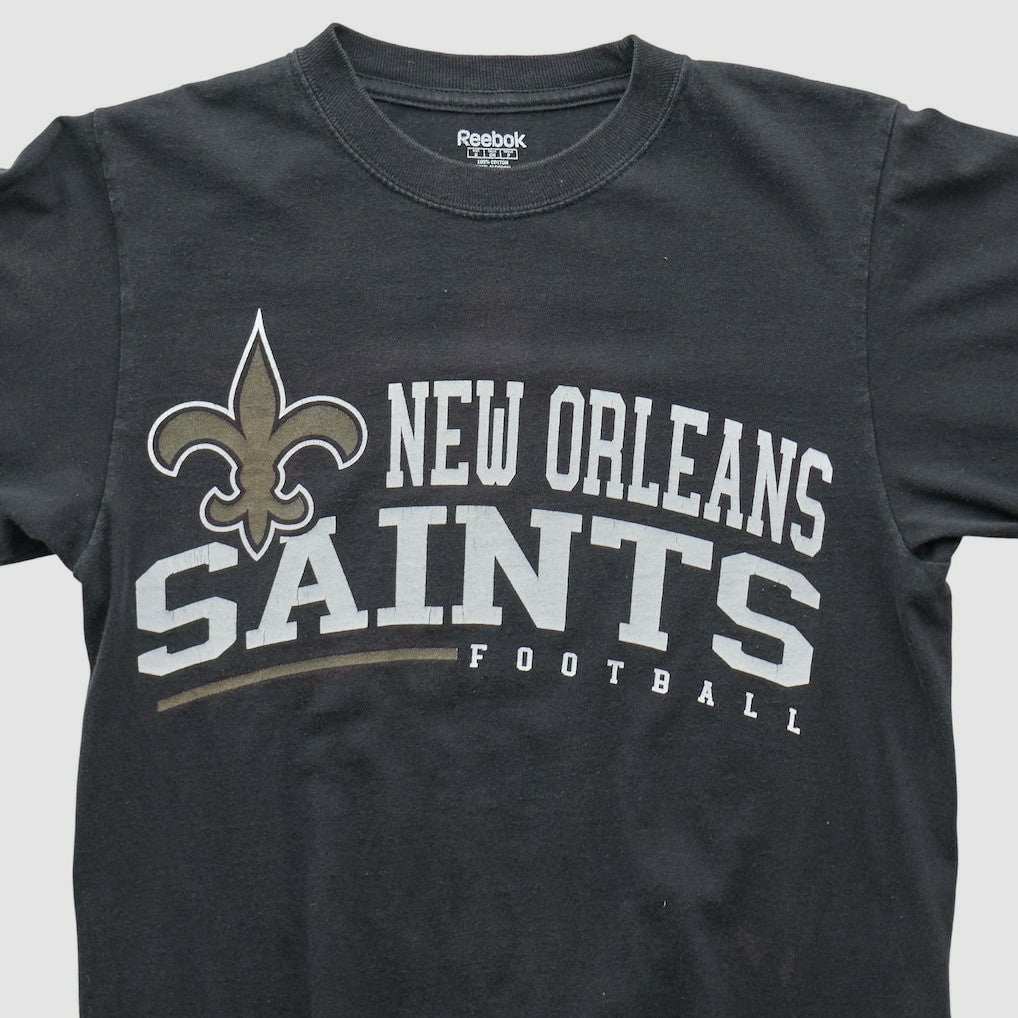 New Orleans Saints Reebok 2000s Long Sleeve T-shirt - Black T-shirts