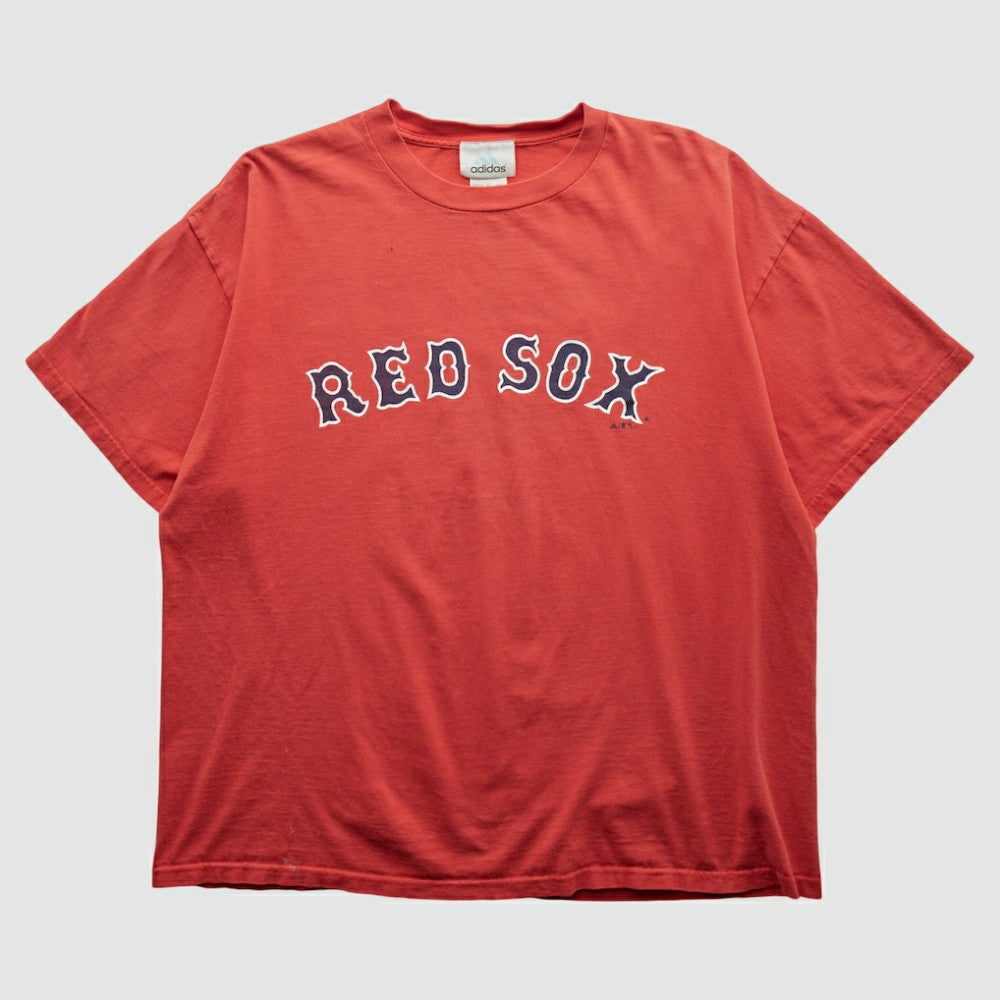 Boston Red Sox Adidas 2000s T-shirt - Red - Vintage T-shirts