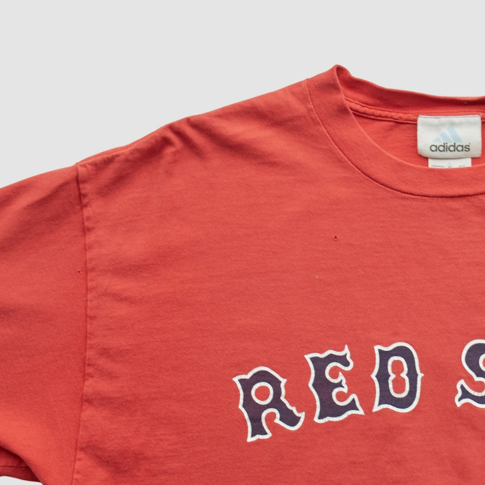 Boston Red Sox Adidas 2000s T-shirt - Red - Vintage T-shirts