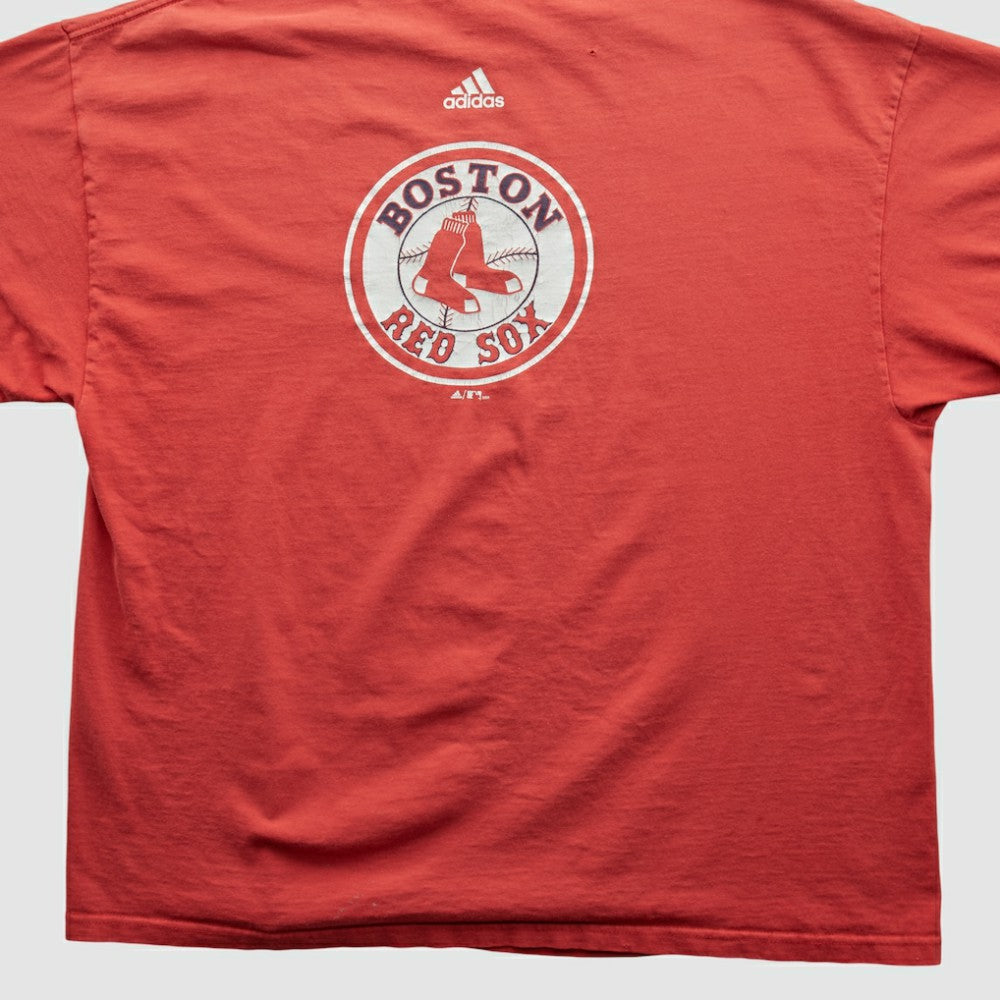 Boston Red Sox Adidas 2000s T-shirt - Red - Vintage T-shirts