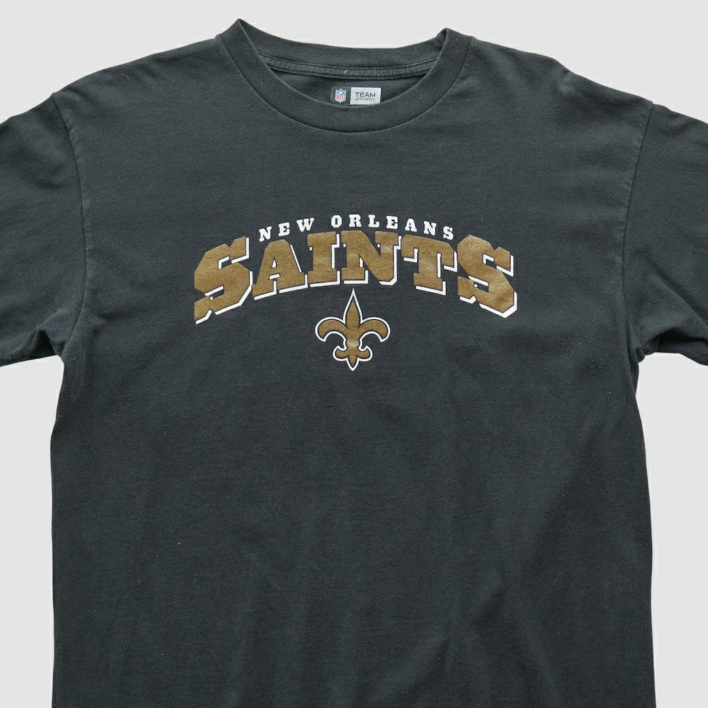 New Orleans Saints NFL 2000s Long Sleeve T-shirt - Black T-shirts