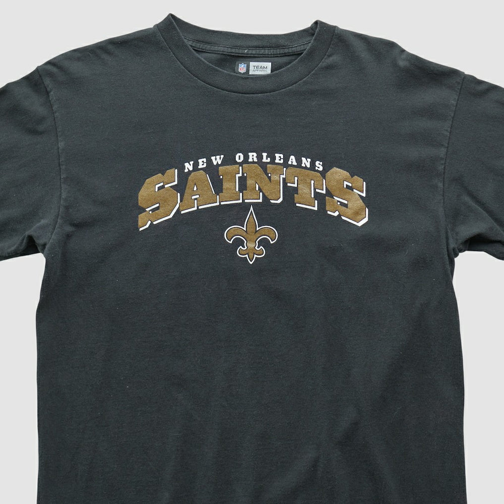New Orleans Saints NFL 2000s Long Sleeve T-shirt - Black T-shirts