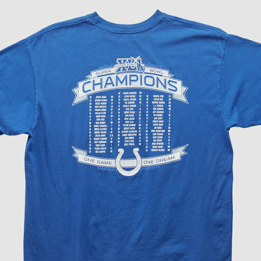 Indianapolis Colts Reebok 2007 T-shirt - Blue T-shirts