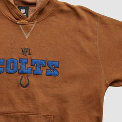 Indianapolis Colts NFL 2010s Hooded Pullover Sweatshirt - Brown Pullover