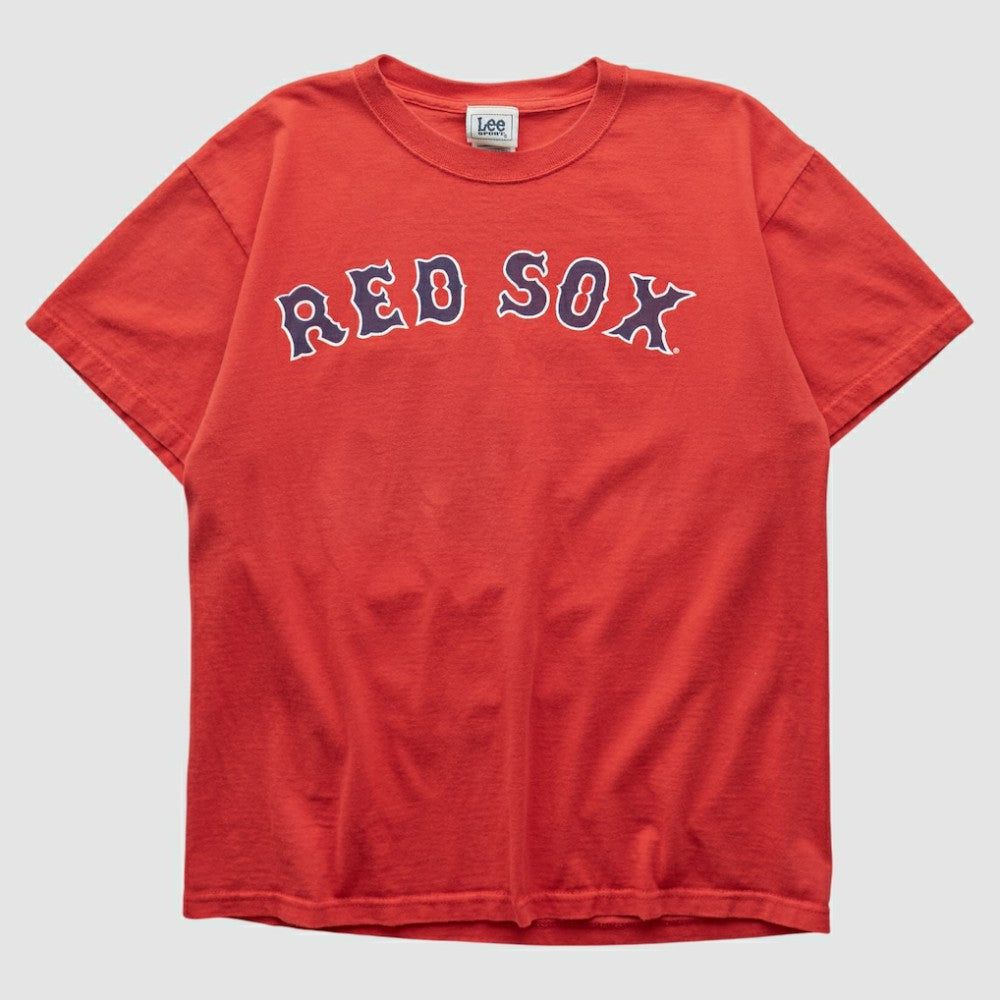 Boston Red Sox Lee Apparel 2000s T-shirt - Red - Vintage T-shirts