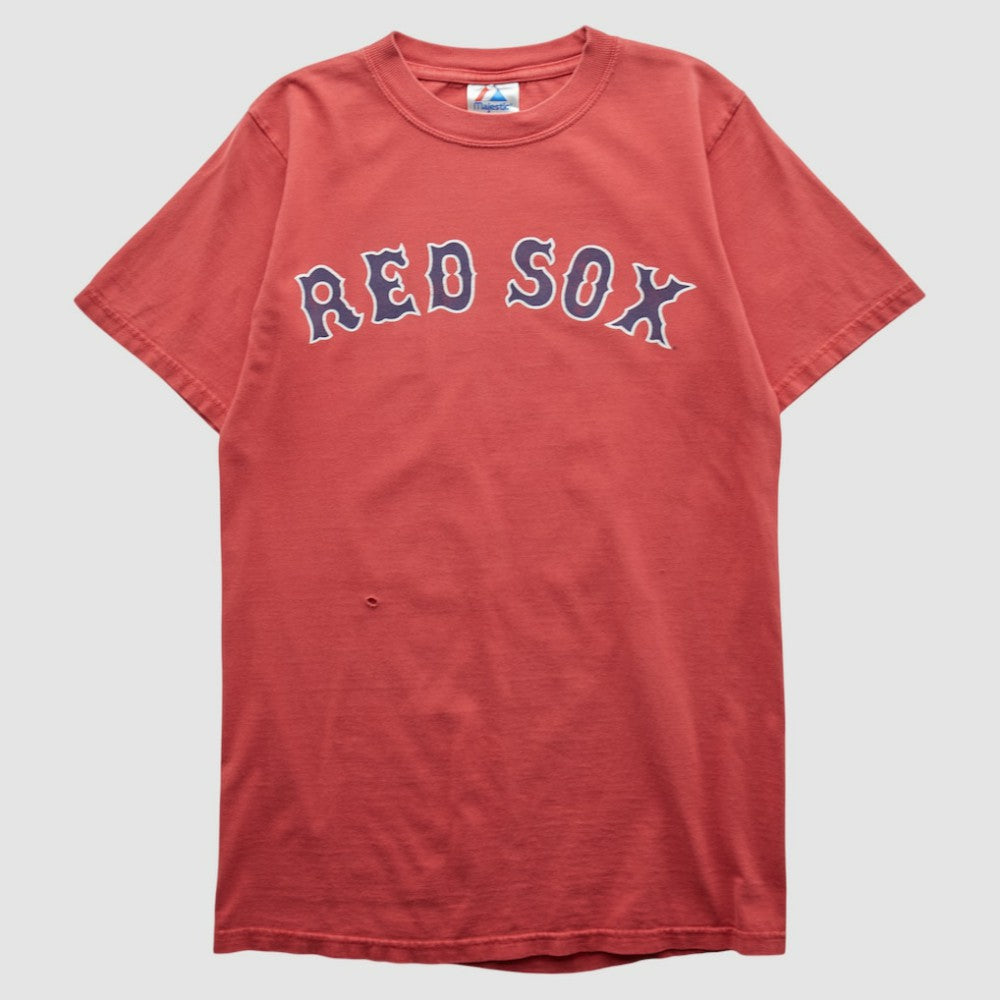 Boston Red Sox Majestic 2000s T-shirt - Red - Vintage T-shirts