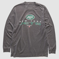 New York Jets 2010s Long Sleeve T-shirt - Dark Heather Gray T-shirts
