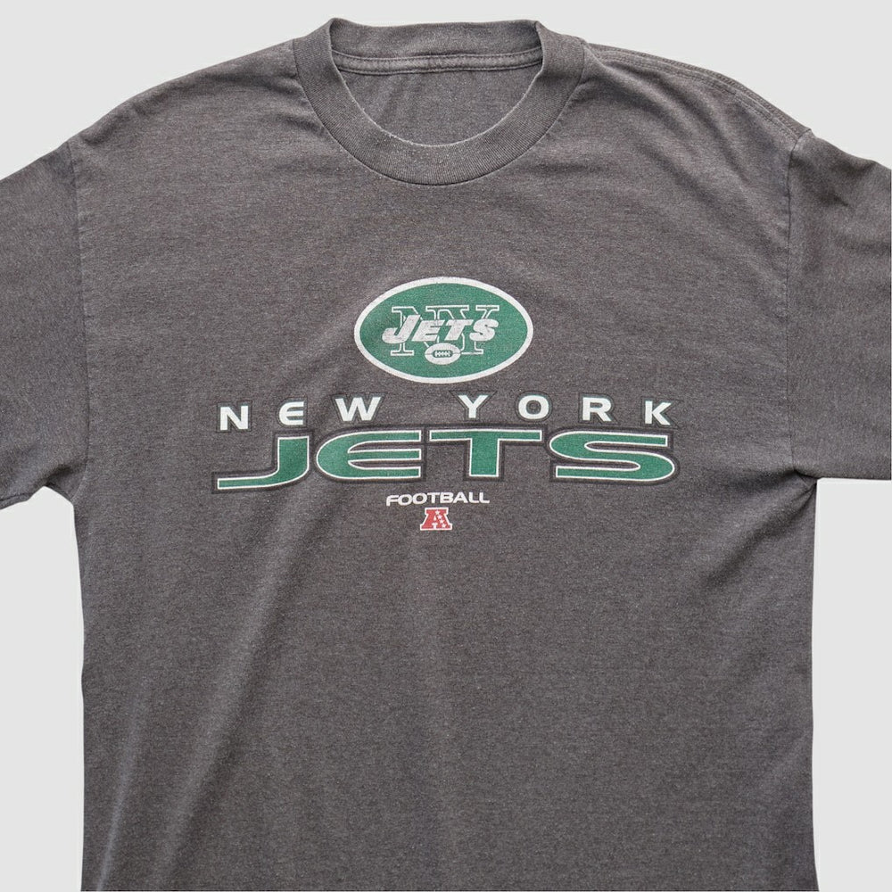 New York Jets 2010s Long Sleeve T-shirt - Dark Heather Gray T-shirts