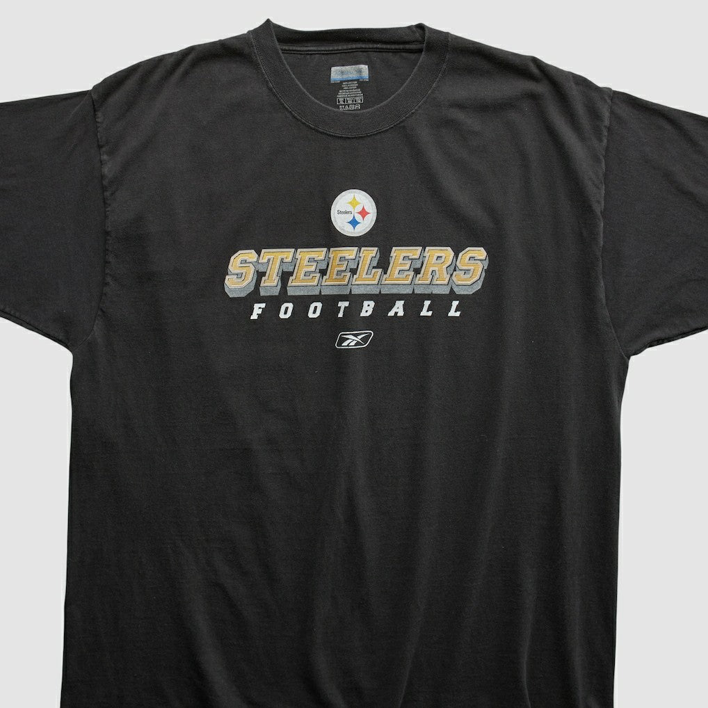 Pittsburgh Steelers Reebok 2000s T-shirt - Black T-shirts