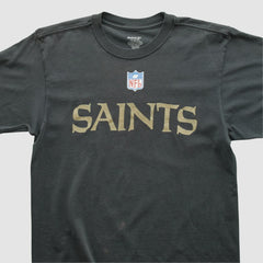 New Orleans Saints Reebok 2000s T-shirt - Charcoal T-shirts