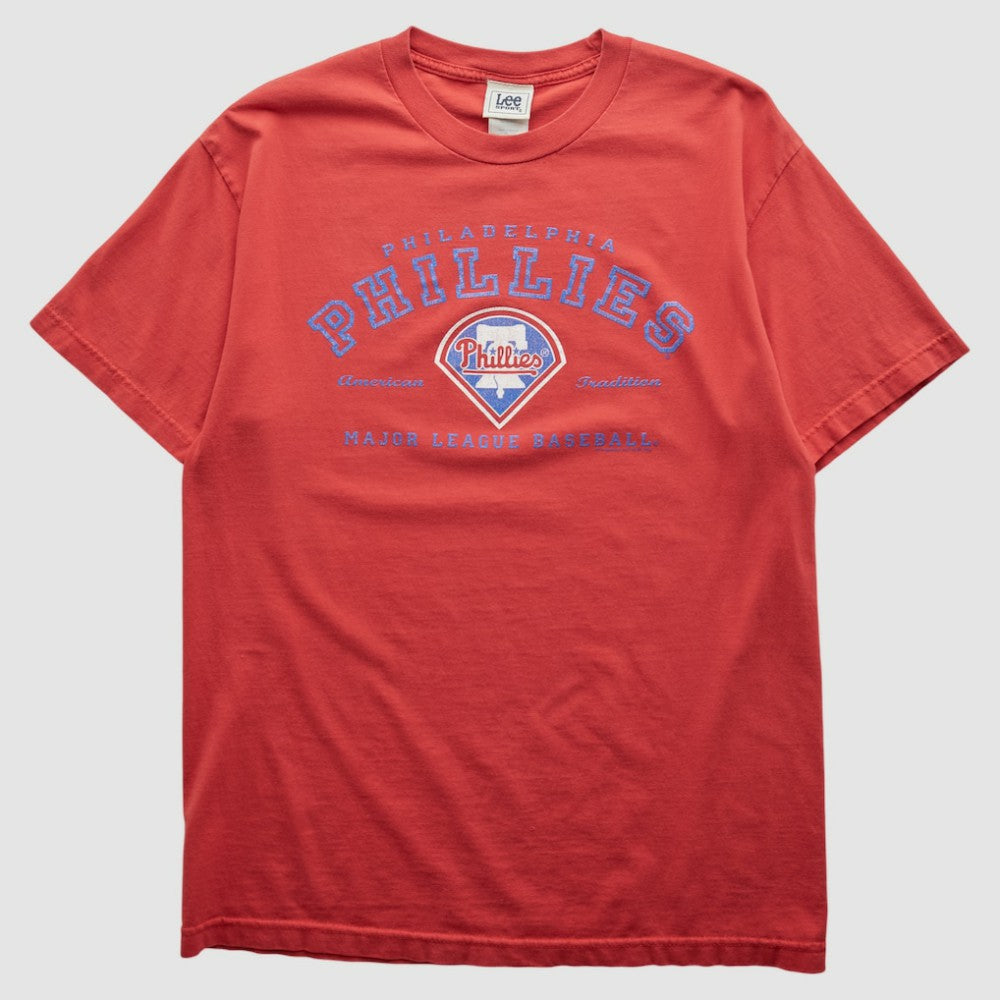Philadelphia Phillies Lee Apparel 2000s T-shirt - Red - Vintage T-shirts