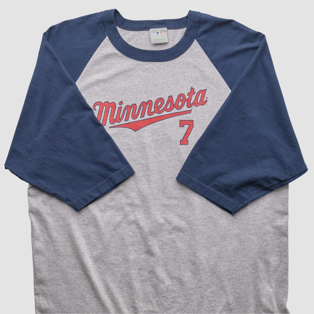 Minnesota Twins MLB 2000s T-shirt - Heather Gray - 2XVintage T-shirts