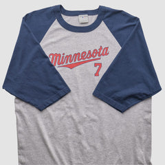 Minnesota Twins MLB 2000s T-shirt - Heather Gray - 2XVintage T-shirts