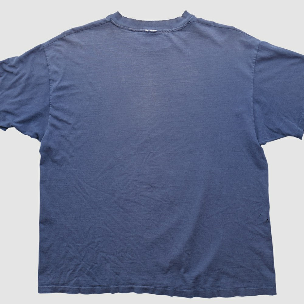 Atlanta Braves Hanes 90s T-shirt - Navy - Vintage T-shirts
