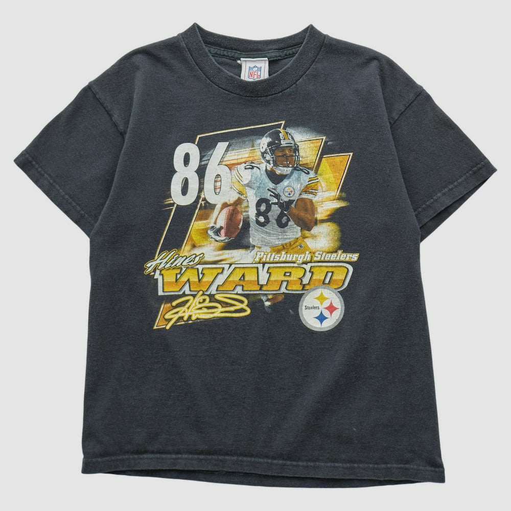 Pittsburgh Steelers NFL 2000s T-shirt - Charcoal T-shirts