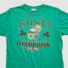 New Orleans Saints Reebok 2010 T-shirt - Green T-shirts