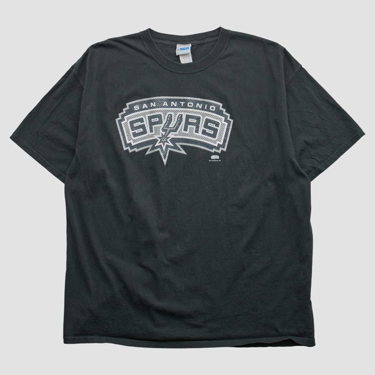 San Antonio Spurs NBA 2000s T-shirt Black Vintage - Vintage