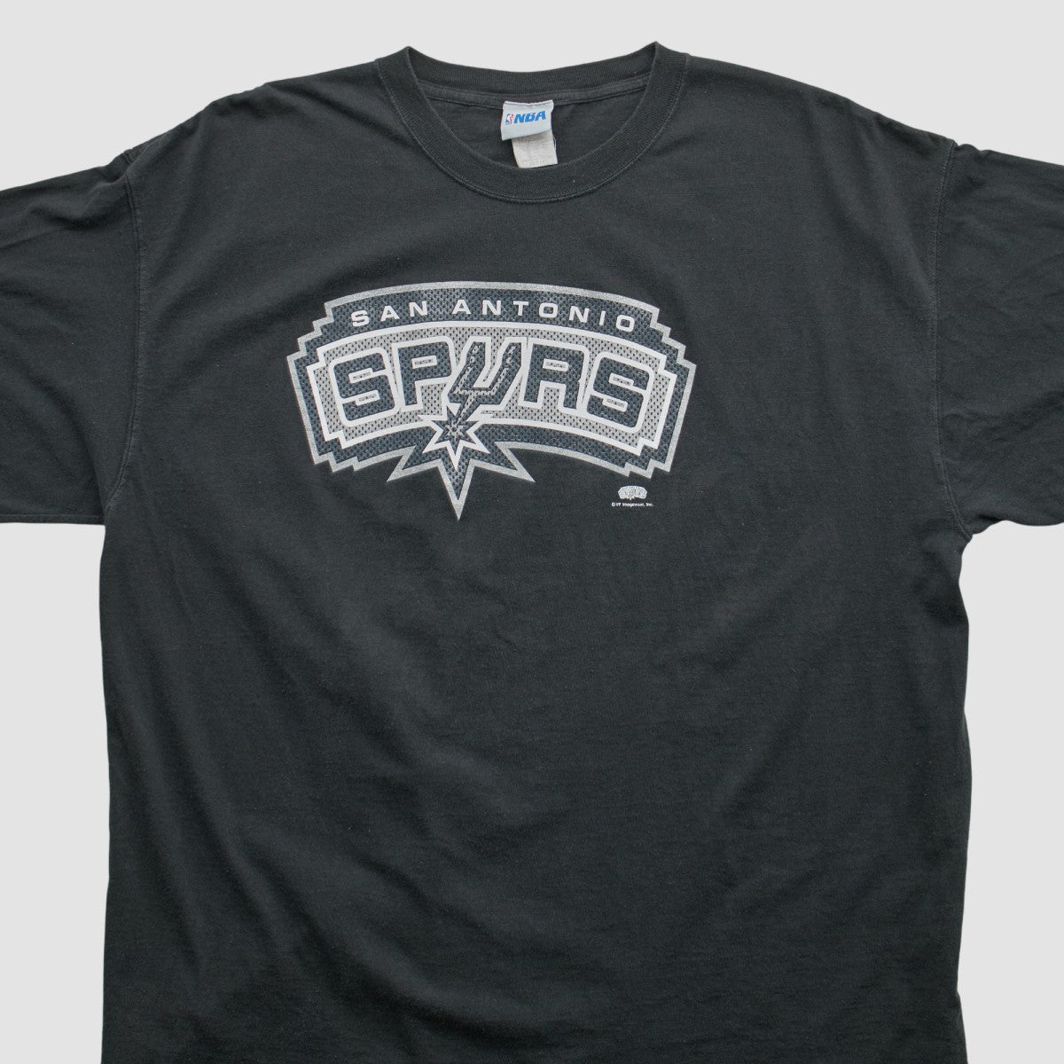 San Antonio Spurs NBA 2000s T-shirt Black Vintage - Vintage