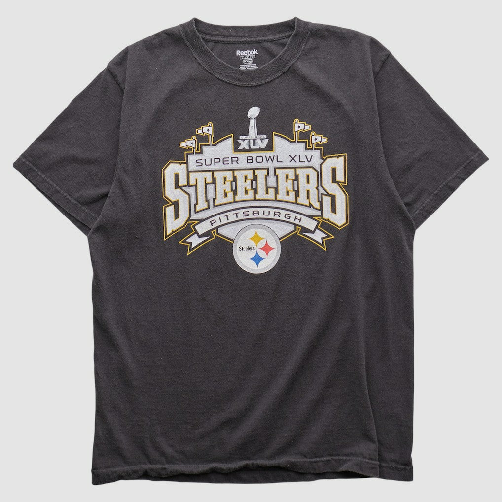 Pittsburgh Steelers Reebok 2011 T-shirt - Charcoal T-shirts
