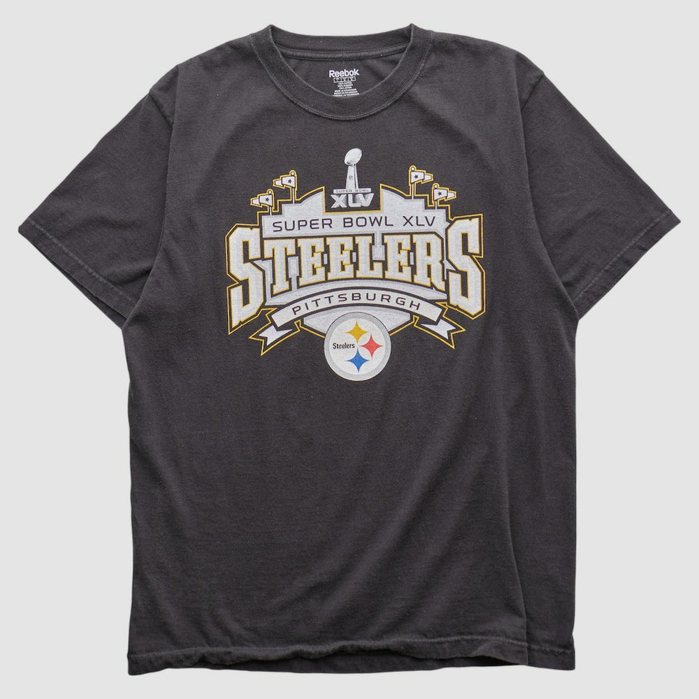 Pittsburgh Steelers Reebok 2011 T-shirt - Charcoal T-shirts
