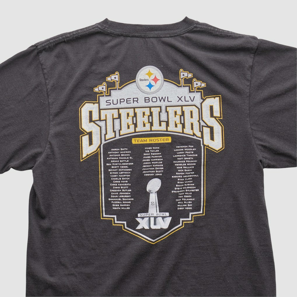 Pittsburgh Steelers Reebok 2011 T-shirt - Charcoal T-shirts