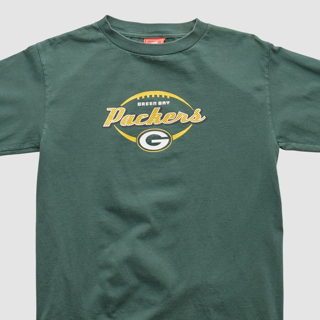Green Bay Packers NFL 2000s Long Sleeve T-shirt - Green T-shirts