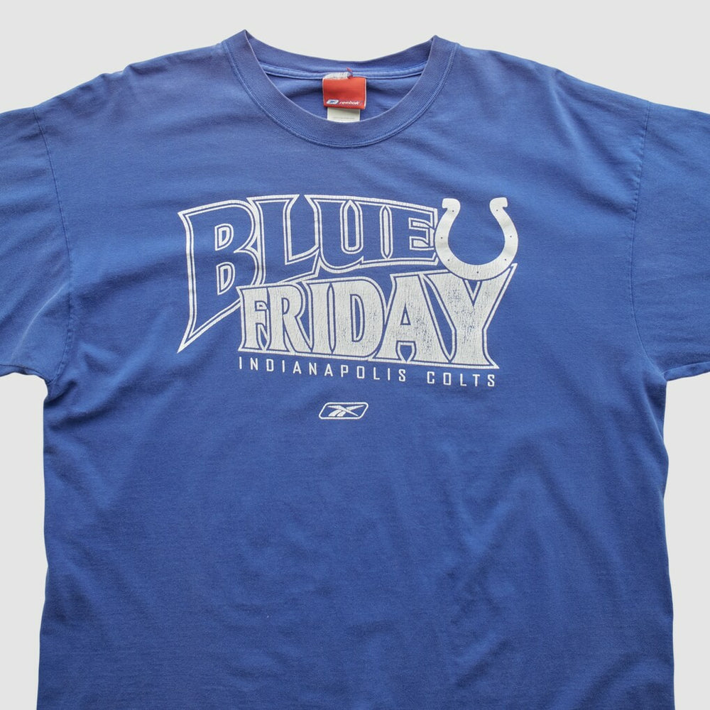 Indianapolis Colts Reebok 2000s Long Sleeve T-shirt - Blue T-shirts
