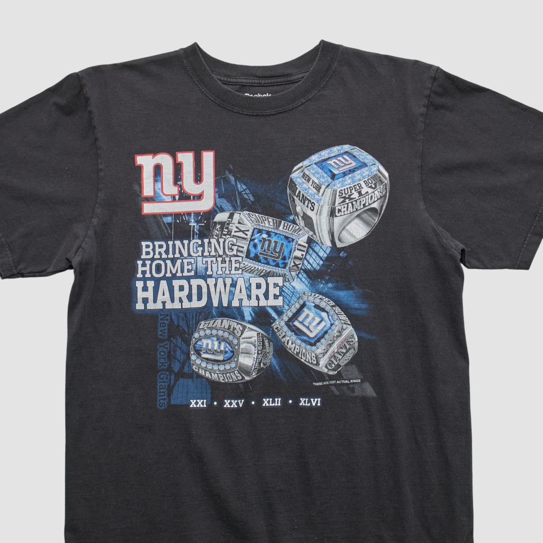 New York Giants Reebok 2011 T-shirt - Black T-shirts