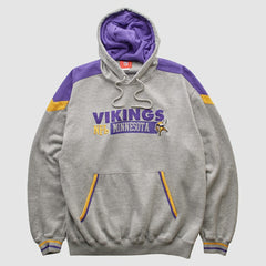 Minnesota Vikings NFL 2000s Hooded Pullover Sweatshirt - Heather Gray Pullover