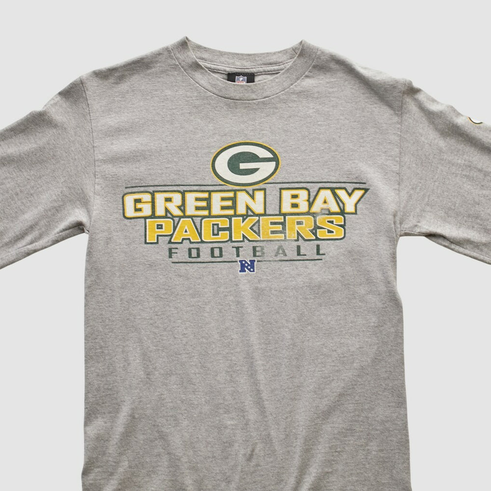 Green Bay Packers NFL 2010s Long Sleeve T-shirt - Heather Gray T-shirts