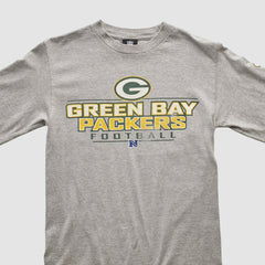 Green Bay Packers NFL 2010s Long Sleeve T-shirt - Heather Gray T-shirts