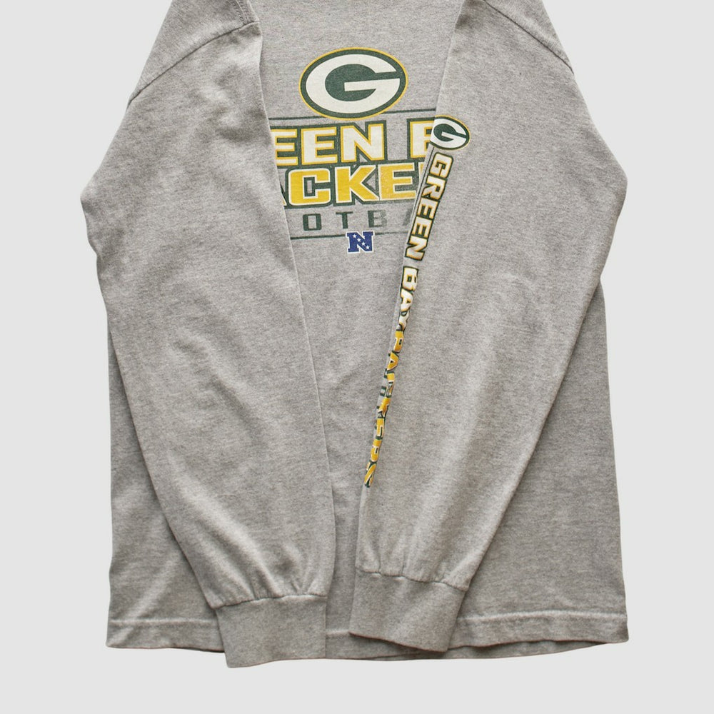 Green Bay Packers NFL 2010s Long Sleeve T-shirt - Heather Gray T-shirts