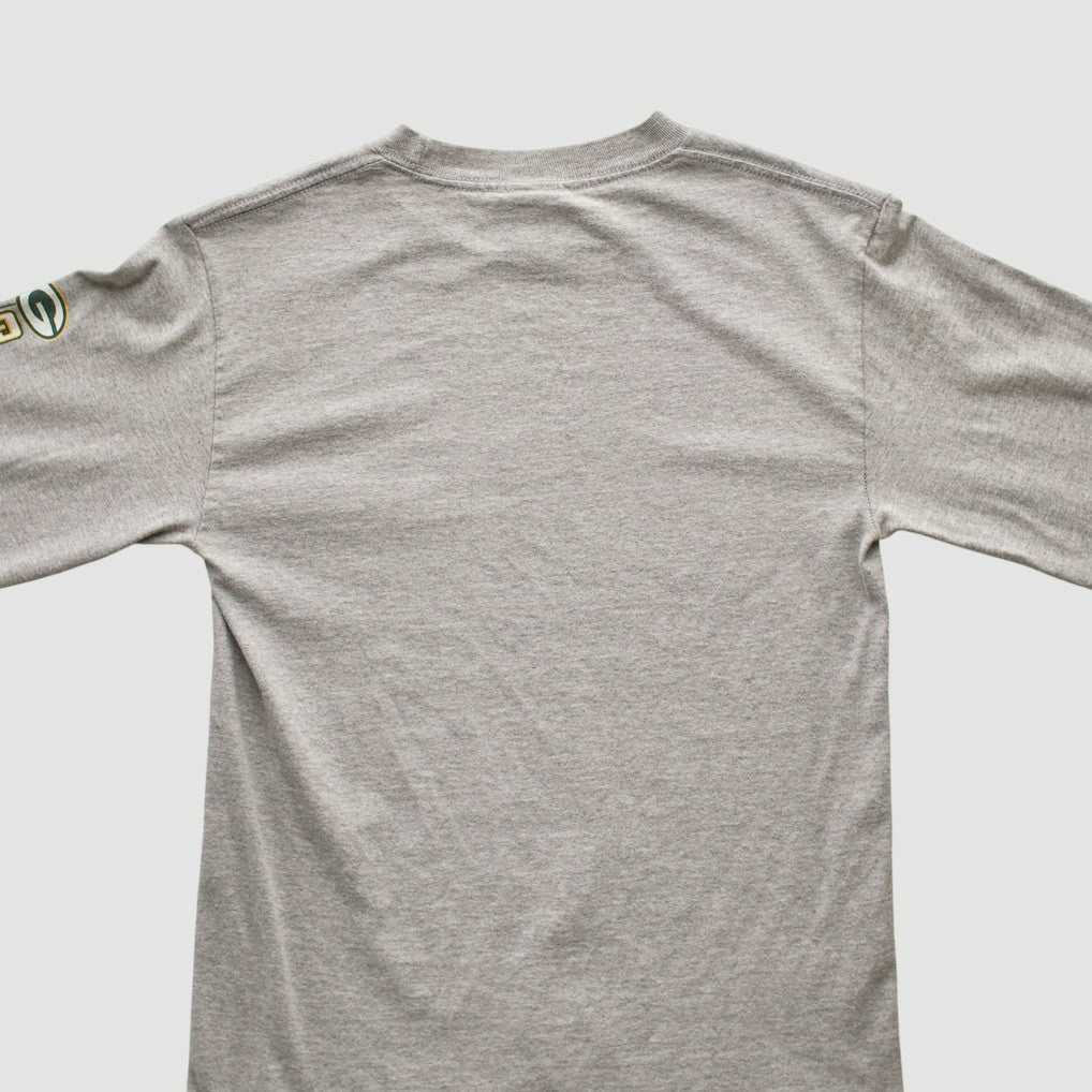 Green Bay Packers NFL 2010s Long Sleeve T-shirt - Heather Gray T-shirts