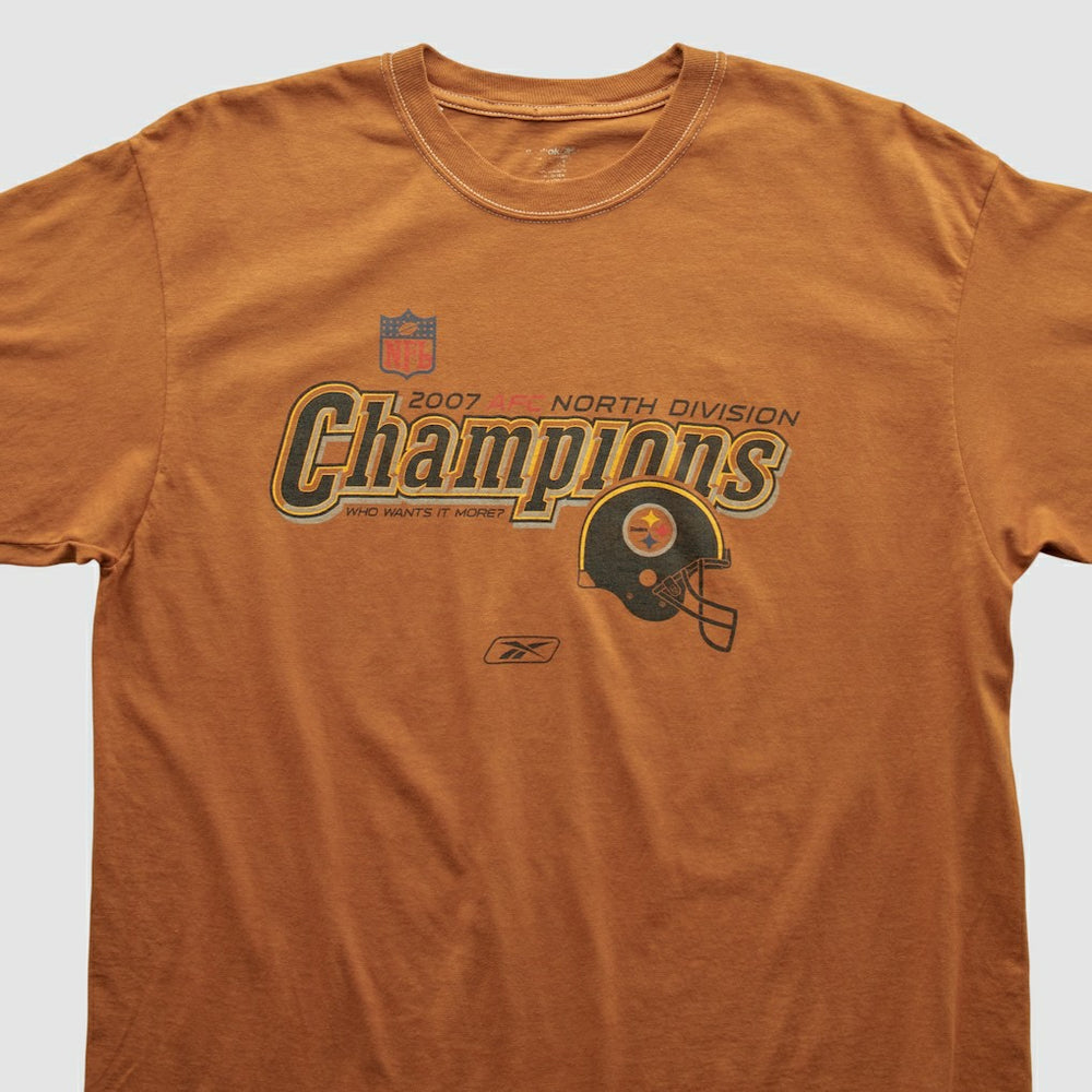 Pittsburgh Steelers Reebok 2007 T-shirt - Orange T-shirts