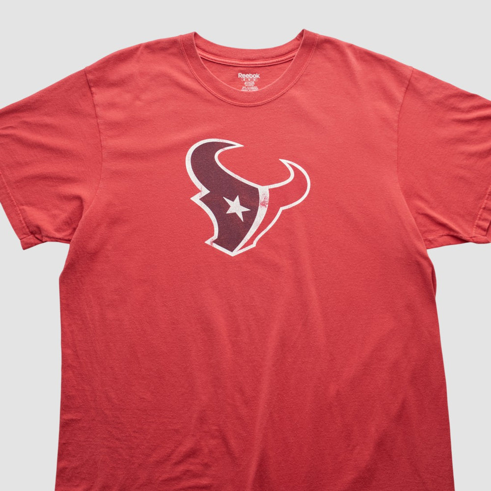 Houston Texans Reebok 2000s T-shirt - Red T-shirts