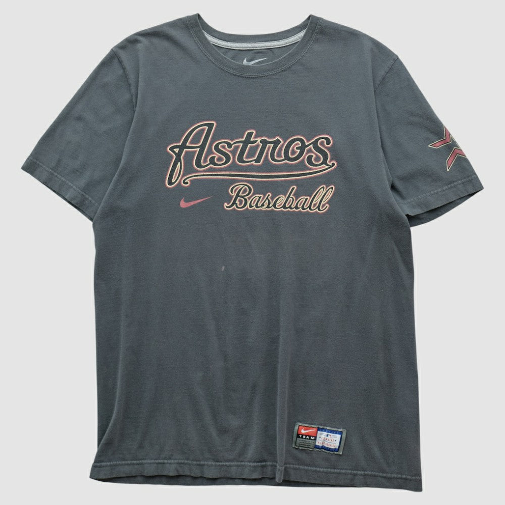 Houston Astros Nike 2010s T-shirt - Charcoal - Vintage T-shirts