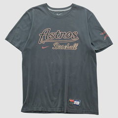 Houston Astros Nike 2010s T-shirt - Charcoal - Vintage T-shirts