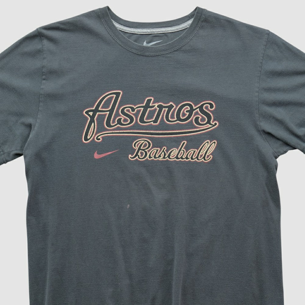 Houston Astros Nike 2010s T-shirt - Charcoal - Vintage T-shirts