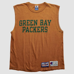 Green Bay Packers Champion 90s Tank - Brown Tanks