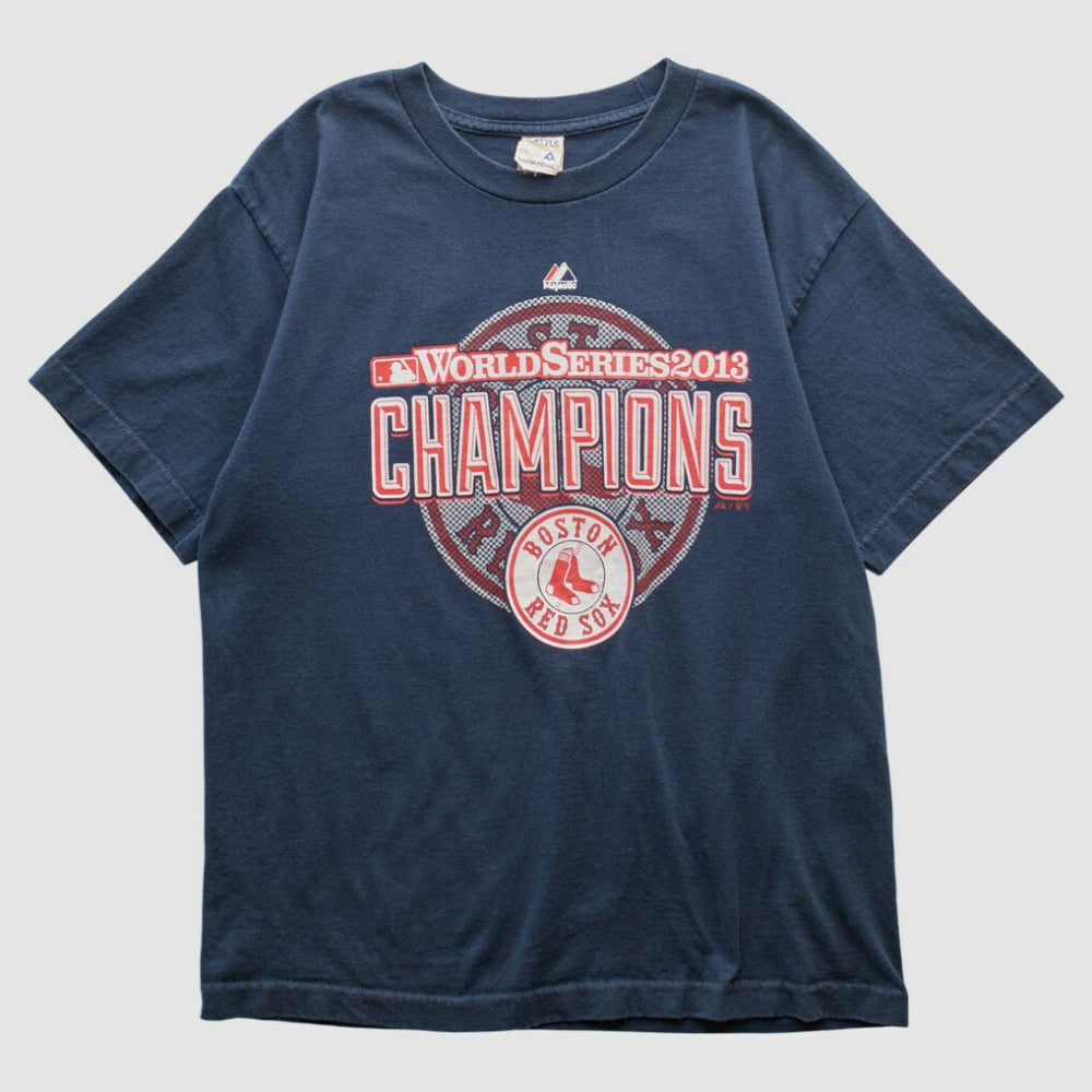 Boston Red Sox Alstyle 2013 T-shirt - Navy - Vintage T-shirts