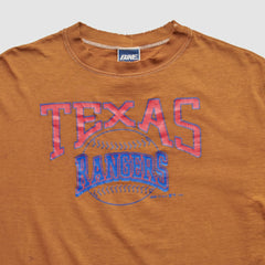 Texas Rangers Bike 90s T-shirt - Orange - Vintage T-shirts