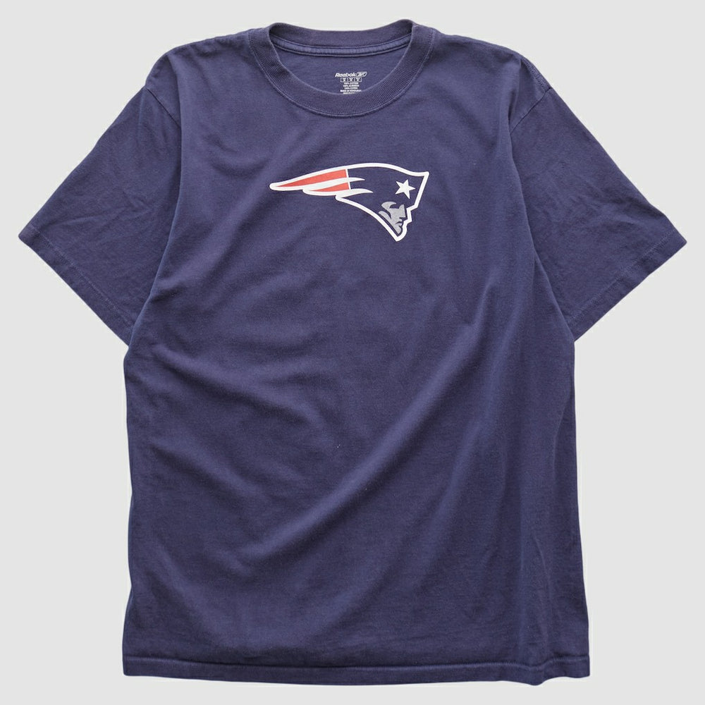New England Patriots Reebok 2000s T-shirt - Navy T-shirts