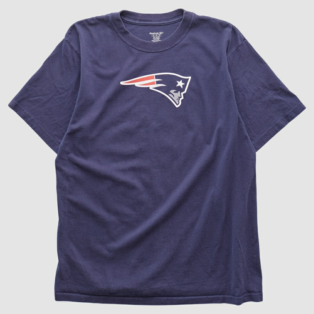 New England Patriots Reebok 2000s T-shirt - Navy T-shirts