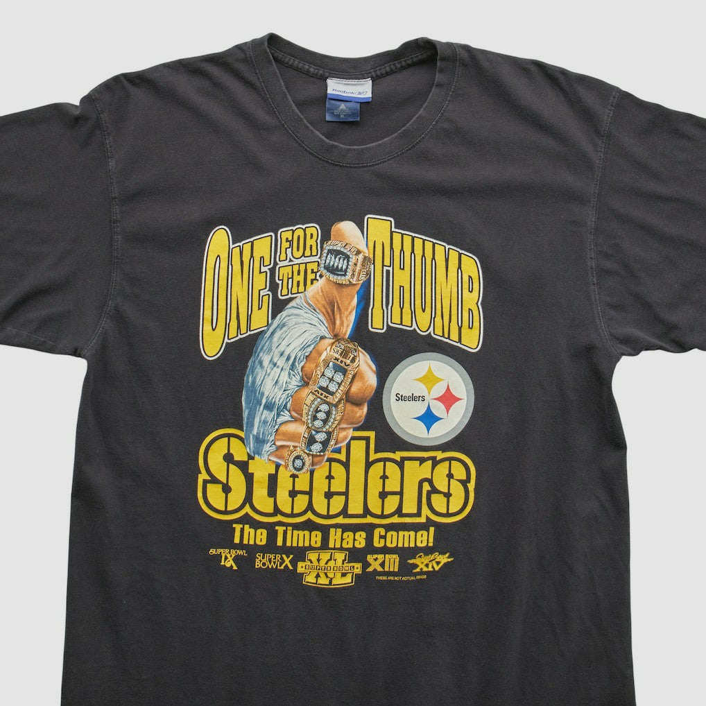 Pittsburgh Steelers Reebok 2000s T-shirt - Black T-shirts