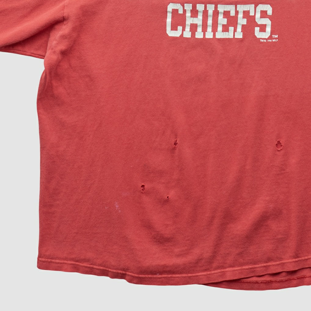 Kansas City Chiefs Champion 90s T-shirt - Red T-shirts